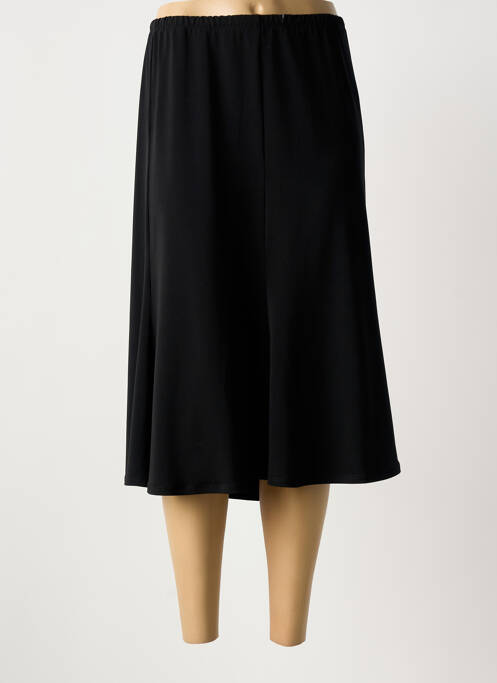 Jupe mi-longue noir JEAN DELFIN femme