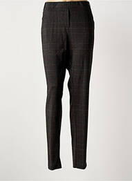 Pantalon slim taille élastique taille normale noir GUY DUBOUIS femme