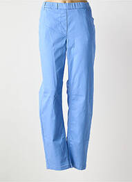 Pantalon droit stretch taille normale bleu BRANDTEX femme