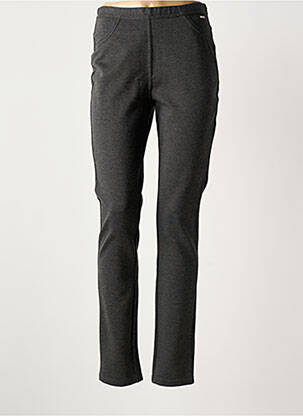 Pantalon slim taille élastique taille normale gris DIANE LAURY femme