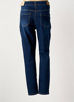 Jeans coupe droite stretch taille normale bleu COPENHAGEN femme