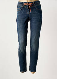 Jeans coupe slim stretch taille normale bleu CECIL femme