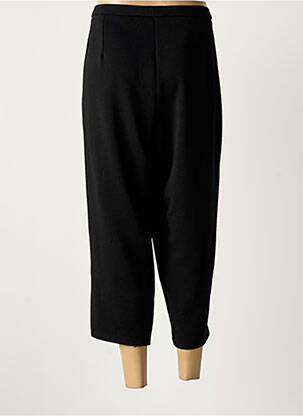 Pantacourt coupe droite taille normale noir GUY DUBOUIS femme
