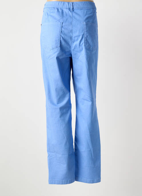 Pantalon droit stretch taille normale bleu BRANDTEX femme