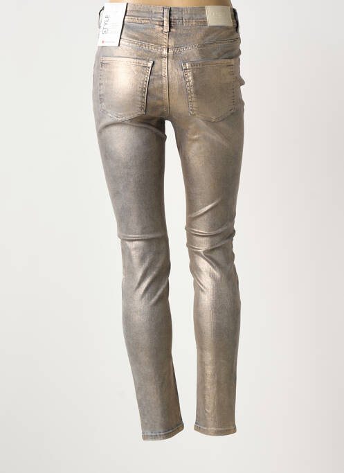 Pantalon slim stretch taille normale gris STREET ONE femme