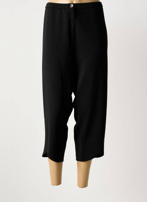 Pantacourt stretch taille normale noir GUY DUBOUIS femme