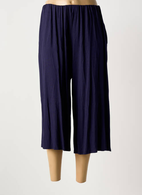 Pantacourt bleu MARIA VILLALOBOS femme