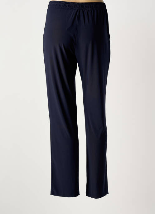 Pantalon droit bleu GEISHA femme