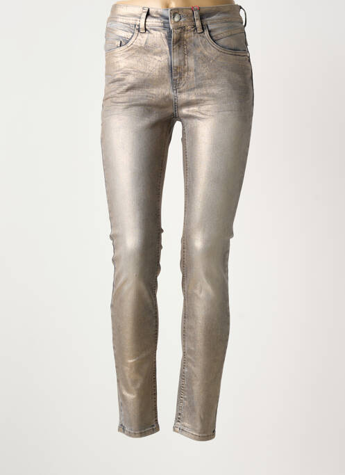 Pantalon slim gris STREET ONE femme
