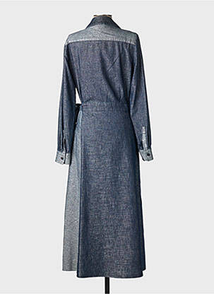 Robe longue manches longues manches longues bleu SPORTALM femme