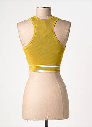 Top stretch sans manche vert ELISABETTA FRANCHI femme