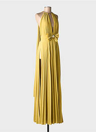 Robe longue sans manche sans manche vert ELISABETTA FRANCHI femme