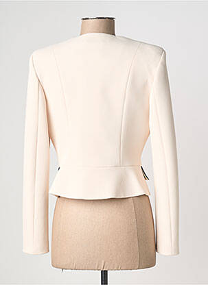 Veste chic fausses poches beige ELISABETTA FRANCHI femme