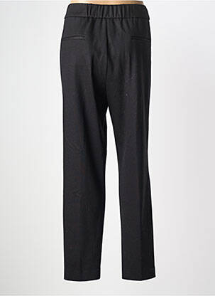Pantalon slim taille élastique taille normale noir PERESTESO femme