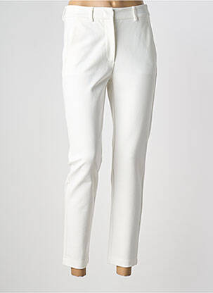 Pantalon 7/8 stretch beige MAX MARA femme