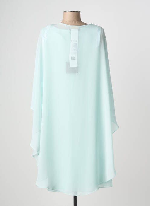 Ensemble robe tissage crêpe vert JOSEPH RIBKOFF femme