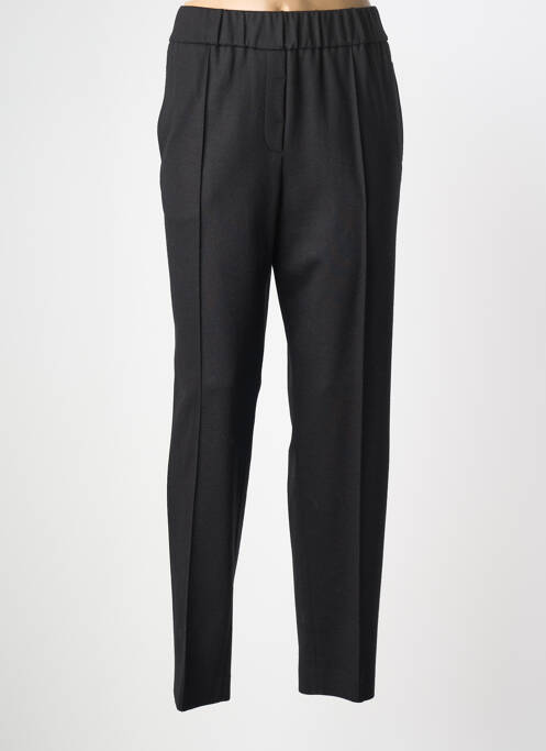 Pantalon slim taille élastique taille normale noir PERESTESO femme