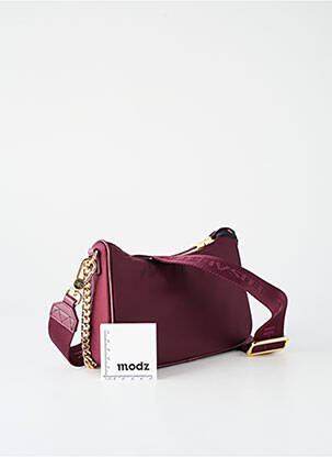 Sac coutures renforcées forme rectangulaire violet ELISABETTA FRANCHI femme