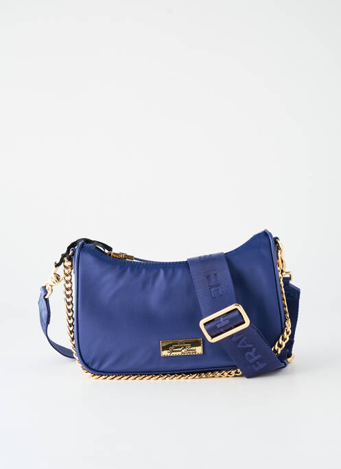 Sac bandoulière forme rectangulaire bleu ELISABETTA FRANCHI femme