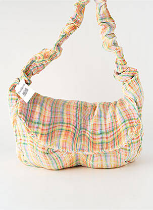 Sac poignée 1 anse de portée forme rectangulaire jaune DESIGUAL femme