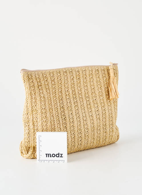 Pochette  beige THEIKILA femme