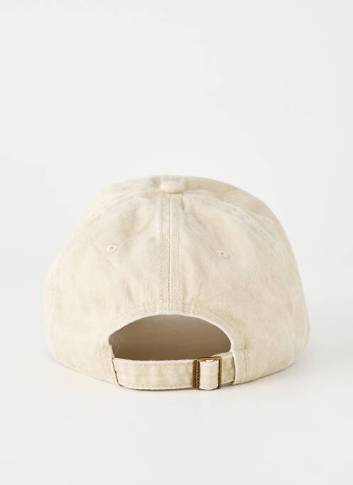 Casquette broderie beige SUI AVA femme