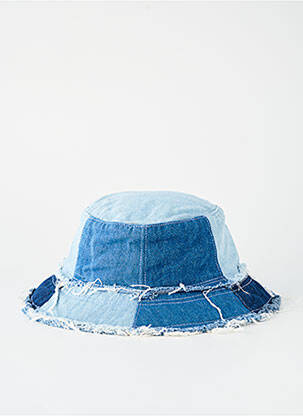 Chapeau forme bob bleu JADED LONDON femme