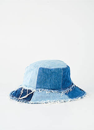 Chapeau forme bob bleu JADED LONDON femme