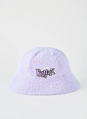 Chapeau forme bob violet BRATZ femme
