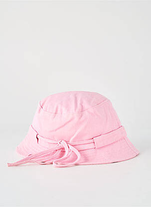 Chapeau bord-côtes rose JACQUEMUS femme