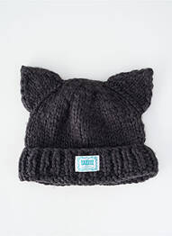 Bonnet stretch noir P.P.EGG femme