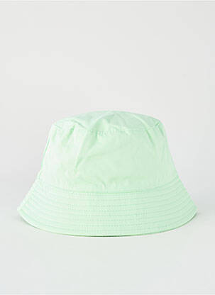 Chapeau tissage popeline vert ASOS femme