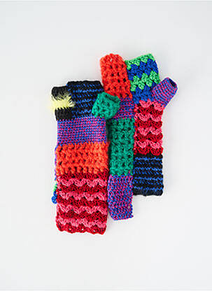 Mitaines coutures renforcées rouge RAGGED femme