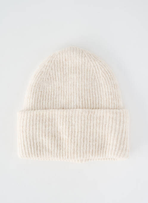 Bonnet stretch beige ZARA femme