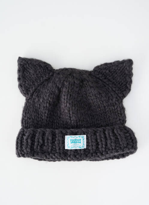 Bonnet stretch noir P.P.EGG femme