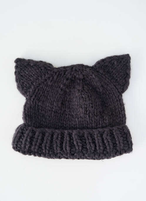 Bonnet stretch noir P.P.EGG femme