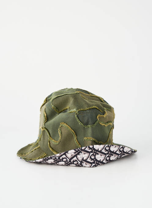 Bonnet forme bob vert CHRISTIAN DIOR femme