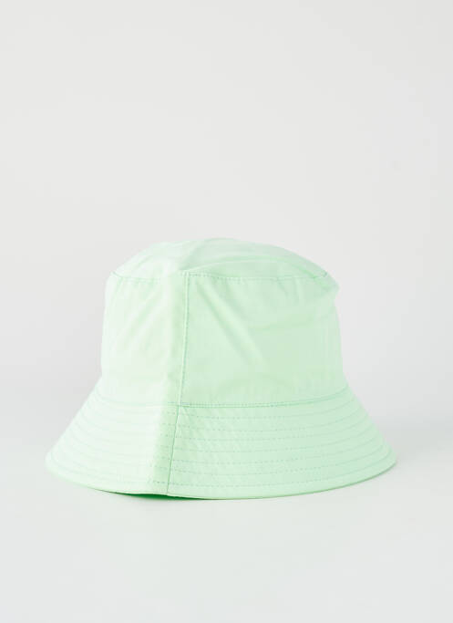 Chapeau tissage popeline vert ASOS femme