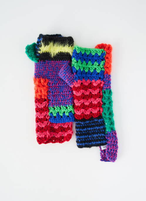 Mitaines coutures renforcées rouge RAGGED femme