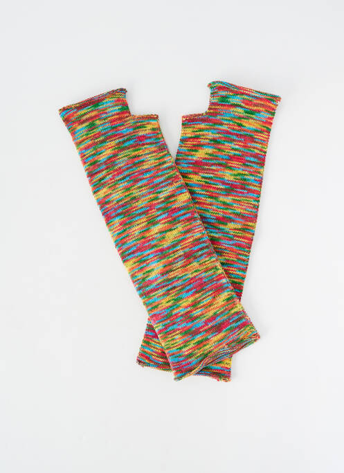 Mitaines coutures renforcées rouge SANS MARQUE femme