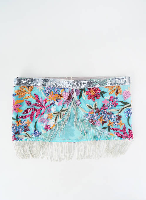 Top coupe fluide sans manche bleu JADED LONDON femme