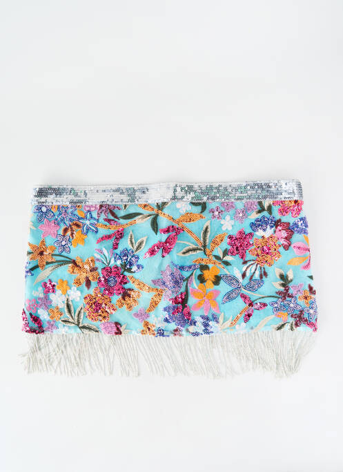 Top coupe fluide sans manche bleu JADED LONDON femme