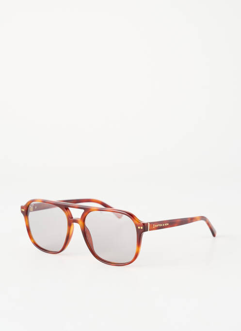 Lunettes de soleil  marron KAPTEN & SON femme
