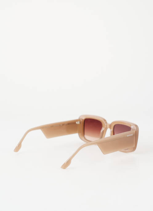 Lunettes de soleil  beige KOMONO femme