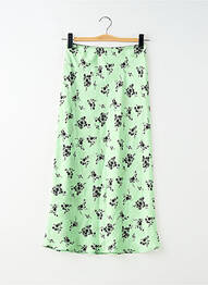 Jupe longue taille normale vert TOPSHOP femme