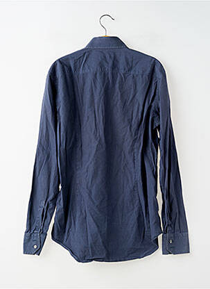 Chemise manches longues coupe cintrée bleu HUGO BOSS homme