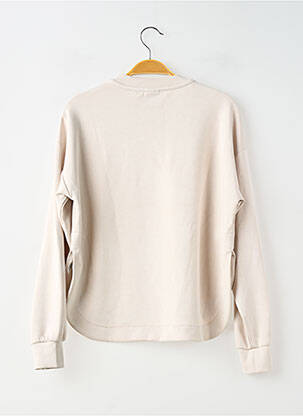 Sweat-shirt tissage jersey manches longues beige COLMAR femme
