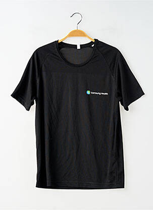 T-shirt coupe droite manches courtes noir PROACT femme