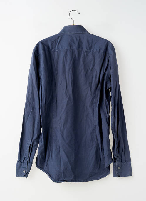 Chemise manches longues coupe cintrée bleu HUGO BOSS homme