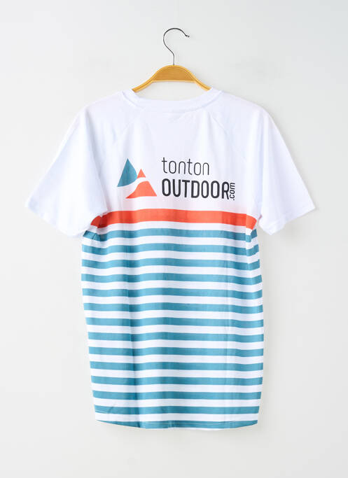 T-shirt coupe droite manches courtes bleu TONTON OUTDOOR femme